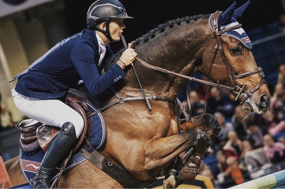 Егор Щибрик одержал победу на первенстве Европы по конкуру