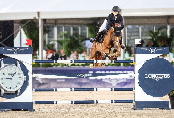 Nicola Pohl dominates opening day of Longines Global Champions Tour of Stockholm